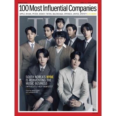 Time 100 Companies, BTS, HYBE und Bang Si-Hyuk