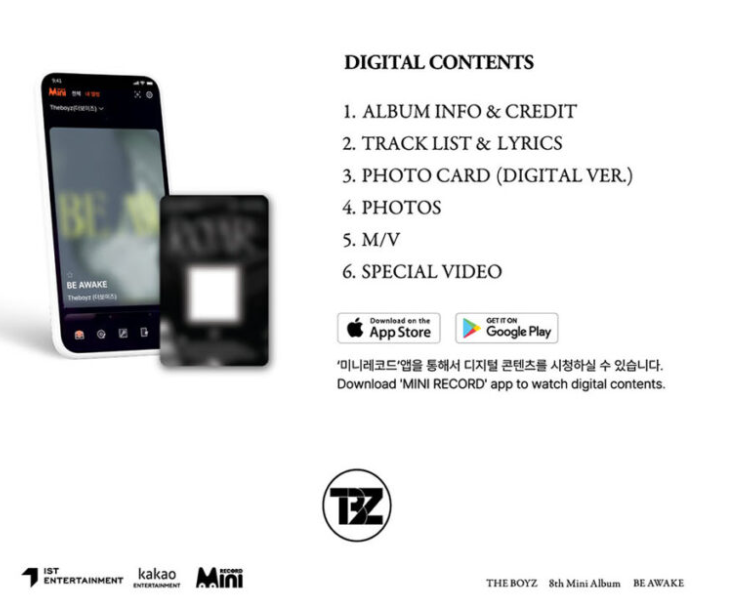 The Boyz - 8th Mini Album BE AWAKE